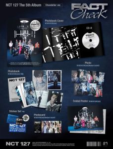NCT 127 5º Álbum Fact Check Chandelier Ver. Paquete Especial de Diseño de Fotolibro de Lujo - Product Image 2