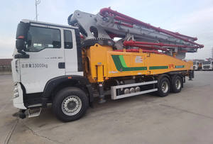 <span class=keywords><strong>Pompe</strong></span> <span class=keywords><strong>à</strong></span> <span class=keywords><strong>béton</strong></span> hydraulique stable montée sur <span class=keywords><strong>camion</strong></span>, neuve, chinoise, HB47V 47m, avec flèche télescopique - Product Image 5