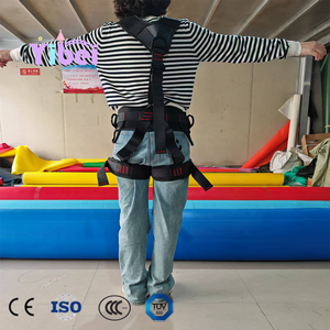 Harnais de sécurité professionnel à cinq points haute résistance pour <span class=keywords><strong>trampoline</strong></span>, pour adultes et enfants, destiné aux installations de divertissement - Product Image 6