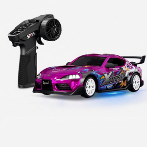 Voiture de drift la plus récente 2026 SJY-D24 S-series, échelle 1/24, 4x4, télécommande entièrement proportionnelle, lumières LED, vitesse réglable 24-25 km/h, jouet - Product Image 1