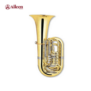<span class=keywords><strong>Tuba</strong></span> a Cilindri in Sib a 4 Valvole con Finitura Laccata Oro (TU9913) - Product Image 1