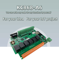 Kincony KC868-A6 Ethernet/WiFi ESP32 Development Board SSD1306 OLED DC12V Power MQTT/TCP/Web/HTTP Assistant Tasmota Support F252.