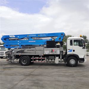 JIUHE Camión Bomba de Concreto Estacionario con Control Remoto de 20m 25m 30m 38m 43m 58m, Camión Bomba de Cemento y Concreto - Product Image 3