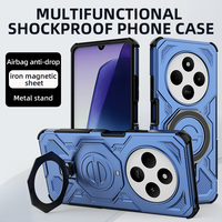 Étui de téléphone portable magnétique rotatif résistant aux chocs, dernière mode, pour Redmi 14C K80 Pro Note 14 Pro Plus