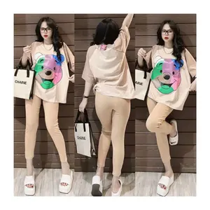 Fast Delivery Women Casual Two Piece Set Green Vina Quick Dry Odm Packed In Bag Vietnamese Manufacturer