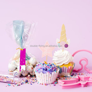 Corne de licorne <span class=keywords><strong>en</strong></span> plastique, <span class=keywords><strong>arc</strong></span>-<span class=keywords><strong>en</strong></span>-<span class=keywords><strong>ciel</strong></span>, étoile filante Biscuit Fondant moule coupe-pâte outils et ensemble de emporte-pièces - Product Image 6