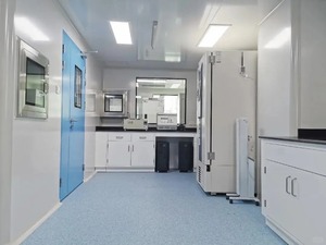 Mobilier <span class=keywords><strong>de</strong></span> <span class=keywords><strong>laboratoire</strong></span> PCR modulaire, <span class=keywords><strong>poste</strong></span> <span class=keywords><strong>de</strong></span> travail intégré pour <span class=keywords><strong>laboratoire</strong></span> <span class=keywords><strong>de</strong></span> biologie pour hôpital - Product Image 5