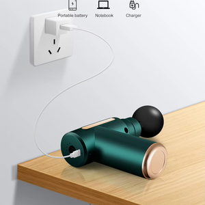 Pistola de Masaje de Vibración de Alta Intensidad, Masajeador Muscular Eléctrico Inalámbrico de Tejido Profundo para Cuerpo con Logotipo Personalizado - Product Image 5