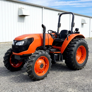 รถแทรกเตอร์ Kubota M6060HD คุณภาพดีที่สุด ขับเคลื่อน 4 ล้อ กำลัง 60 แรงม้า 75 แรงม้า 80 แรงม้า 120 แรงม้า รถแทรกเตอร์สำหรับงานเกษตร เครื่องจักรกลการเกษตร มีจำหน่าย - Product Image 1