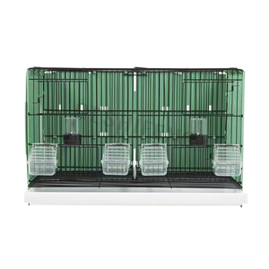 Cages à oiseaux d'élevage empilables de haute qualité 2024 Offre Spéciale <span class=keywords><strong>Cage</strong></span> à oiseaux de luxe faite à la main acheter <span class=keywords><strong>Cage</strong></span> à perroquet canari en métal - Product Image 1