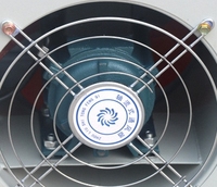 Ventilateur axial industriel électrique à faible bruit, à dispersion, avec volet tropical, carré, mural, antidéflagrant