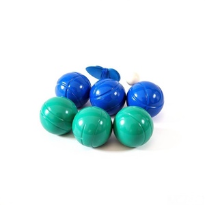 Boules de pétanque miniatures colorées personnalisées de 32,5 mm avec sac de transport pour jeux de table et sports de plein air - Product Image 4
