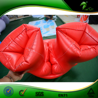 Costume gonflable grinçant Hongyi, combinaison gonflable en PVC étanche à l'air