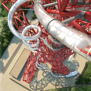 Thép không gỉ trượt 304 thép không gỉ trượt cho trẻ em trong nhà và ngoài trời Slide Set - Product Image 3