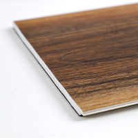 Carreaux de parquet intérieur en planches de vinyle de style bois imbriqué imperméable SPC Click Lock