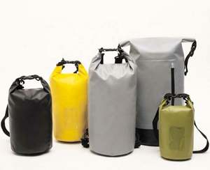 Échantillon gratuit Vente en gros d'usine BSCI Sac étanche en PVC personnalisé 10L/15L/20L pour la natation en kayak Paddle Boarding - Product Image 1