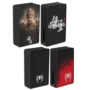 Wukong ฝาครอบกันฝุ่นแมงมุมสีดำสำหรับคอนโซล PS5ผ้าอ๊อกฟอร์ดผ้าไนล่อนป้องกันรอยขีดข่วนอุปกรณ์ป้องกันฝุ่นกันน้ำปลอกคลุม - Product Image 1