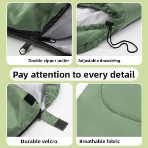 Sac de couchage imperméable léger pour le froid, idéal pour la randonnée, le trekking et le camping - Product Image 6