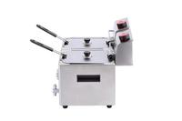 Friteuse électrique de comptoir Prince pour poulet frit et restauration rapide, 220V, garantie 1 an, longue durée de vie