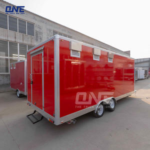 Remorque de nourriture carrée de 6m Toutes les couleurs Restaurant mobile disponible - Product Image 3