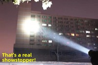 Lampu Kepala Berburu LED Super Terang P4000 Tahan Air IP65 Baterai Li-Ion 18650 Isi Ulang USB-C Dapat Diatur Jangkauan 750-999M untuk Berkemah