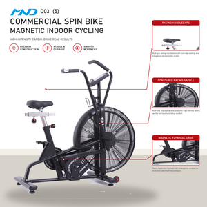 Bicicleta de Aire Elegante Deluxe con Entrenamiento Club y Equipo de Gimnasio para Uso Doméstico para Propietarios de Clubes en Asunción - Product Image 1
