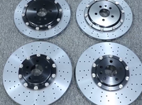 Nouveau kit étrier de frein à disque carbone-céramique CCB 410-380mm en fibre de carbone pour modèles de rétrofit/amélioration, garantie 5 ans, qualité OE