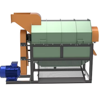 Palmvruchten-ontsneller en -verwerkingsmachine, palmvruchten-schilmachine, rode olie-machine voor zakelijke verkoop