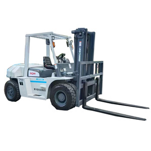 Top vente TCM 70 7 tonnes hauteur 4.5 mètres bonne marque avec des prix bon marché fabriqué au japon en bon état chariot élévateur d'occasion à vendre - Product Image 1