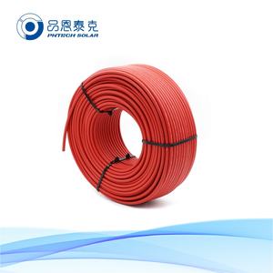 Câble solaire photovoltaïque de haute qualité PNTECH en cuivre étamé sans oxygène à double cœur 2x4.0mm2 isolé XLPO pour centrale électrique - Product Image 2