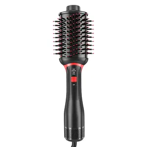 New Upgrade 5 IN 1 One Step PLUS 2.0 Hot and Cold Air Brushes 1200W Ion Hair Dryer Comb Professional Curling Straight Blowdryer