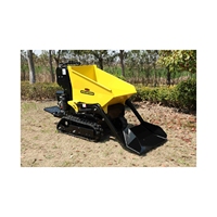 ANT Mini Dumper BY600 Mini Loader Rupslader Zelfladende Mini-lader voor thuisgebruik met Briggs & Stratton motor en SAUER-DANFOSS hydrauliek