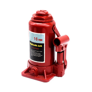 Cric hydraulique vertical 16 tonnes en acier pour réparation de véhicules - Product Image 1
