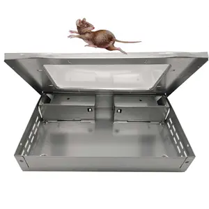 Live metal multi catch no kill no electronic humane mouse trap