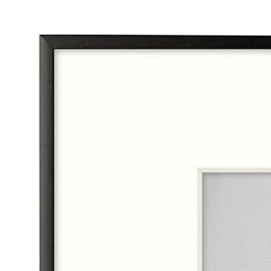 Marco <span class=keywords><strong>de</strong></span> <span class=keywords><strong>fotos</strong></span> <span class=keywords><strong>de</strong></span> aluminio 11x14 <span class=keywords><strong>con</strong></span> alfombrilla marfil para imágenes <span class=keywords><strong>de</strong></span> 8x10, imagen <span class=keywords><strong>de</strong></span> madera negra, montaje en pared <span class=keywords><strong>de</strong></span> vidrio Real - Product Image 6