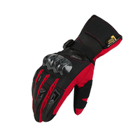Gants de moto pour homme et femme, gants d'hiver épais imperméables à écran tactile pour le cyclisme