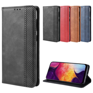 Étui en cuir pour téléphone Samsung A50s/A12/G398F, étui à rabat magnétique A30, étui de protection A10E, 42 emplacements pour cartes - Product Image 1