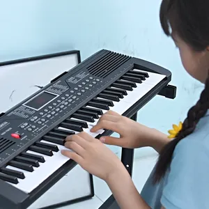 Teclado De Piano Pequeno 61 Teclas Órgão Eletrônico Brinquedo Infantil De Alta Qualidade Órgão Eletrônico