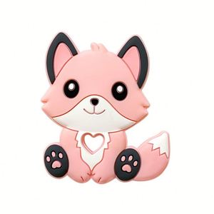 Collar de Silicona Suave con Diseño de Dibujos Animados para Bebés, Libre de BPA, Apto para Masticar, Certificado EN71/CPSIA/AU, No Tóxico, Unisex - Product Image 4