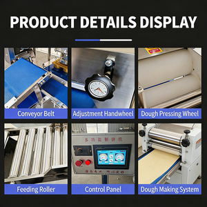 Macchina Multifunzione Ageekette Gesun 22V 3600MM per Pane, Formatura Croste <span class=keywords><strong>Pizza</strong></span>, Pressa per Mooncake, per Naan e Altri Prodotti da Forno - Product Image 5