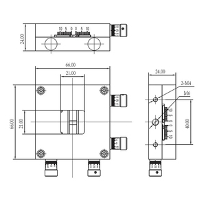 LDTXF3-20光学シングルシルトダブルスリット光学要素光学物理実験キット - Product Image 2