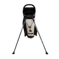Sac de golf portable de luxe en cuir PU durable, entièrement imperméable, texture crocodile, pour un demi-jeu de clubs de golf pour hommes
