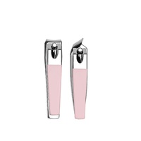 Coupe-ongles professionnel en acier au carbone, personnalisable avec logo personnalisé, noir, 1 pièce
