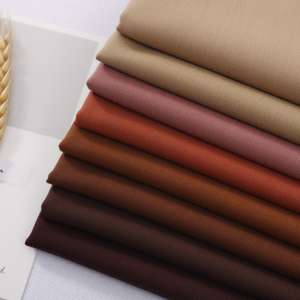 중국 공장 디자인 50% 폴리에스터 50% 양모 직물 일반 염색 모직 세트 재킷 용 - Product Image 1