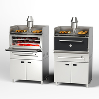 Libermann - Vente Flash : Four à Charbon de Bois Professionnel en Acier Inoxydable pour Restaurants et Hôtels - Équipement de Cuisine et Barbecue