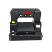 Impresora UV Plana A3, Tamaño de Impresión 200x300mm, Altura de Impresión 150mm, Mini Impresora UV para Cabezal de Impresión de 2400 DPI, para Pequeñas Empresas, Acrílico, Metal