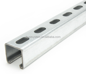 41x41mm 및 41x21mm 아연 도금 강철 스트럿 채널, CE 인증 - Product Image 3