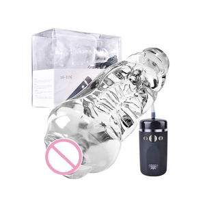 Gros stroker à poussée automatique masturbateurs masculins tasse jouets sexuels pour adultes - Product Image 2