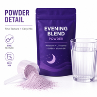 NatureMade Polvo para Dormir Liposomal Vegano para Adultos 3mg/5mg/10mg Melatonina L-Teanina GABA Vitamina B6 Magnesio Sin Gluten para Recién Nacidos