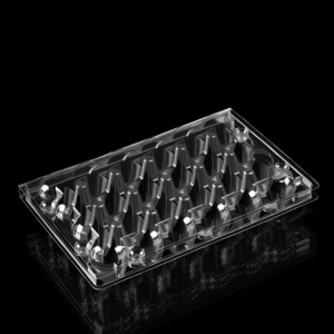 Bandeja Descartável para Ovos de Codorna com 30 Compartimentos: Embalagem Plástica Personalizada para Agricultura - Product Image 3